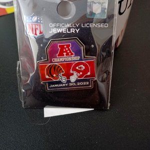 2022 Kansas City Chiefs v Cincinnati Bengals AFC Championship Game Pin